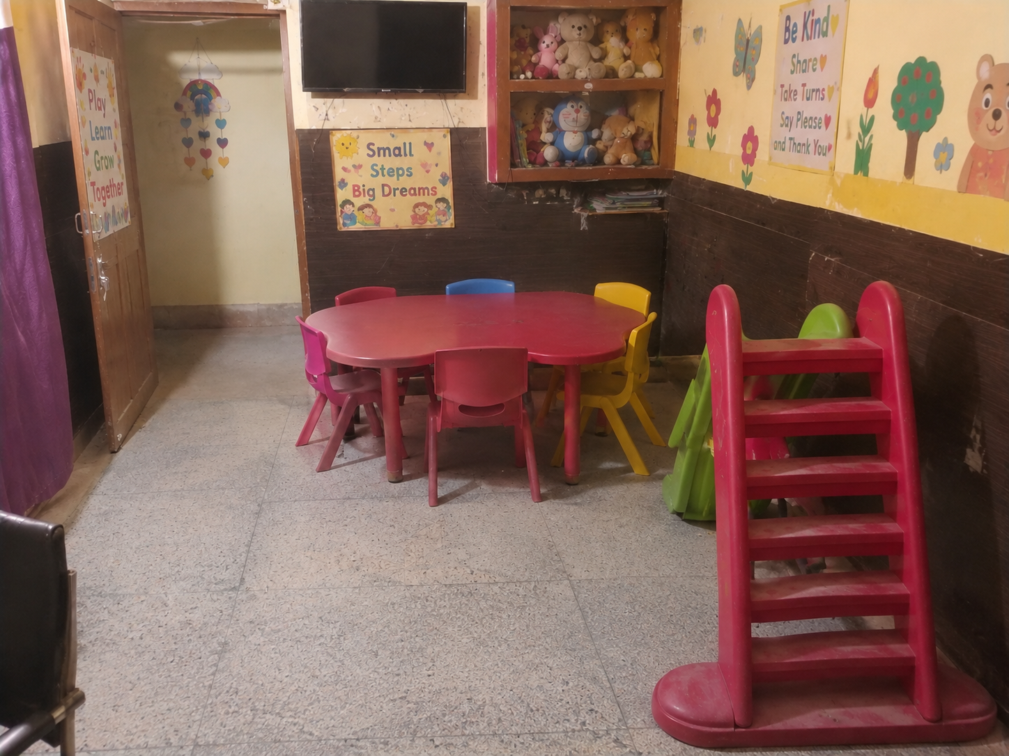 Soft Toys and Indoor Play Corner